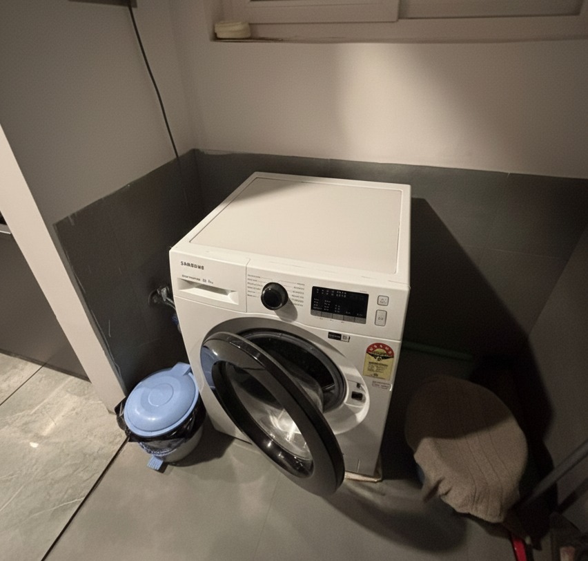 Automatic Washing Machine Front View