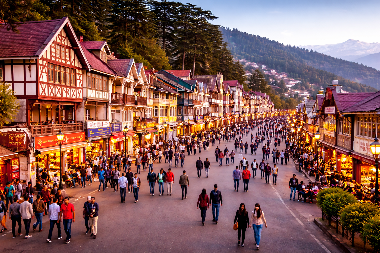 Mall Road Shimla
