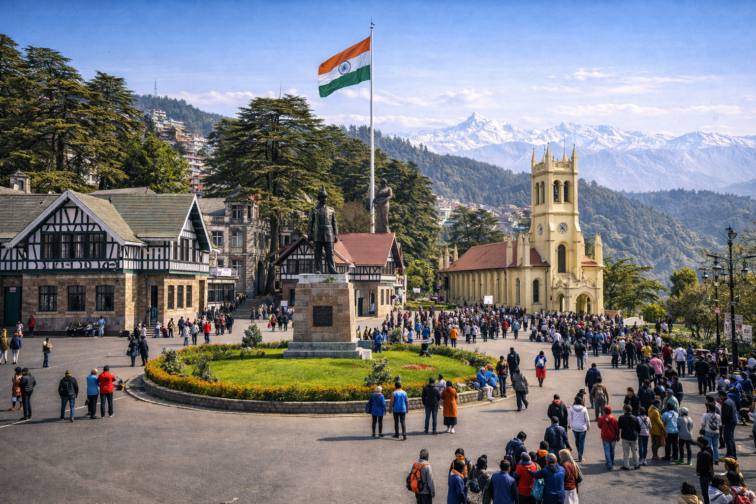 Scandal Point Shimla