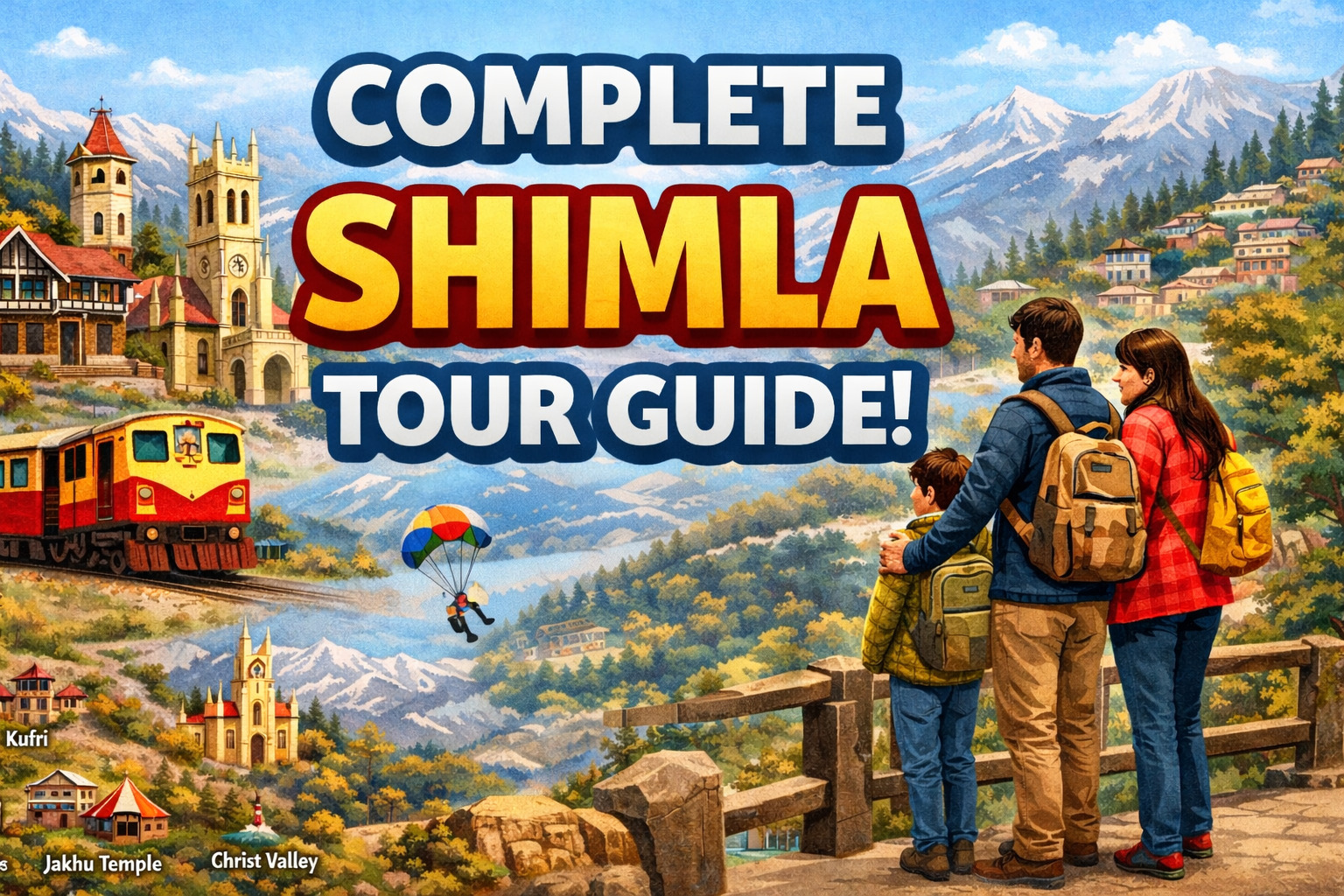 Shimla 3 Days Itinerary