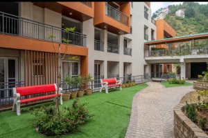 Sitting Area with Garden View